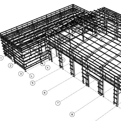 Design and build steel structure contractors in cramlington